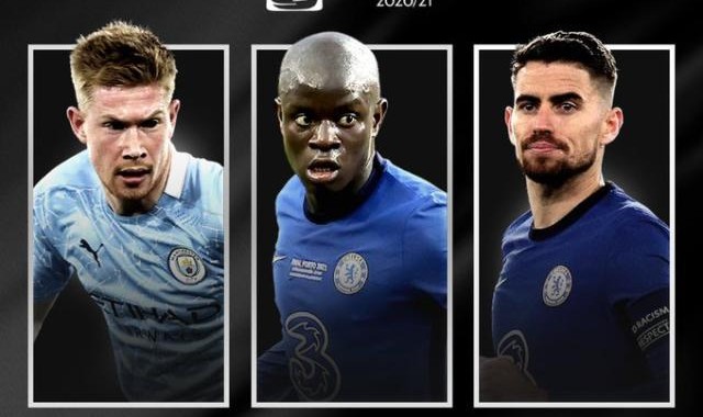 开云体育-欧洲足球先生候选名单：德布劳内、坎特、若日尼奥